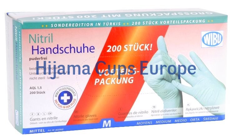 200 Nitrile Hand Gloves