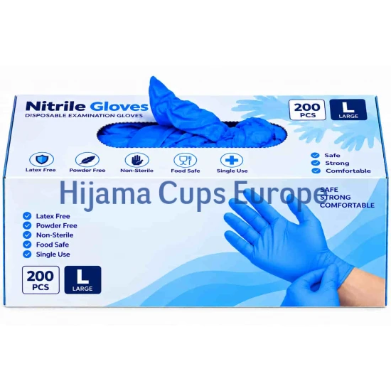 HC-4000 Nitrile Hand Gloves